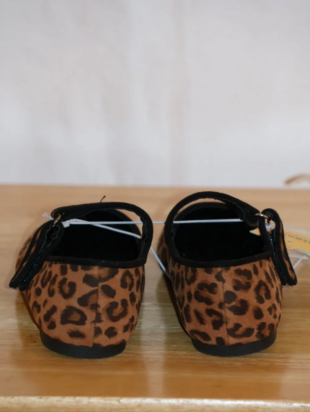 Cat & Jack Leopard Print Toddler Addy Ballet Flats.